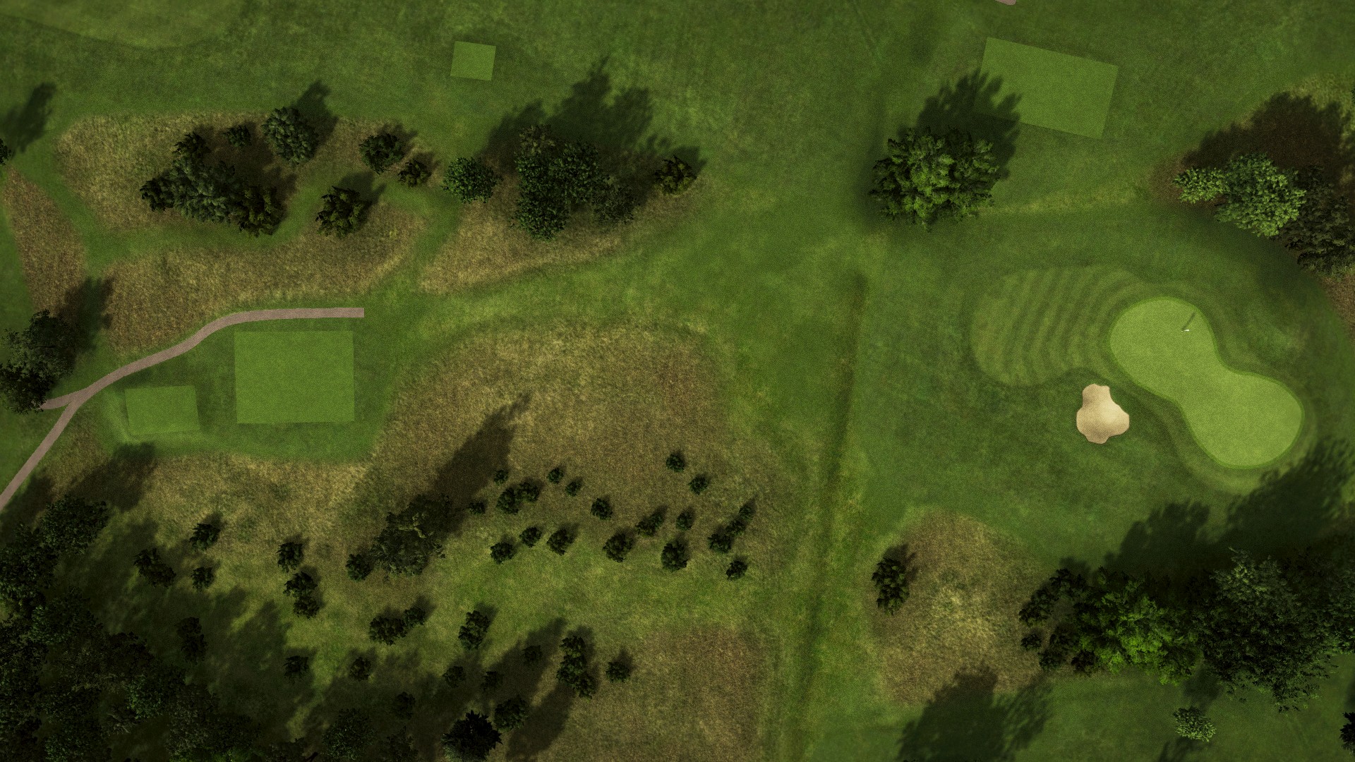 Hole 13 at The Valley Course at Crane Valley Golf Club
