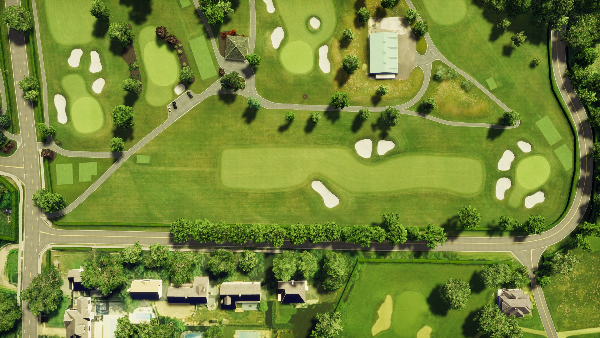 Hole 3 at Deal Golf & Country Club