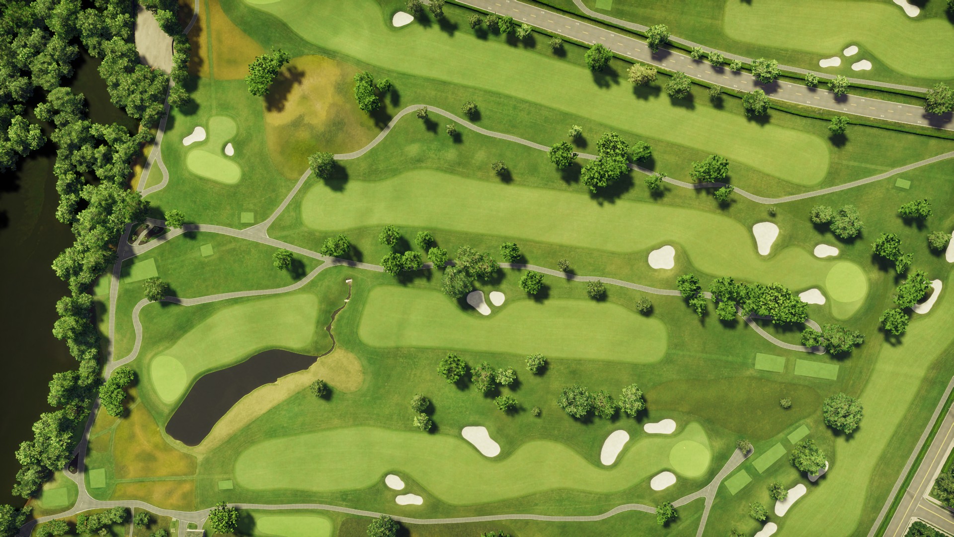 Hole 14 at Deal Golf & Country Club