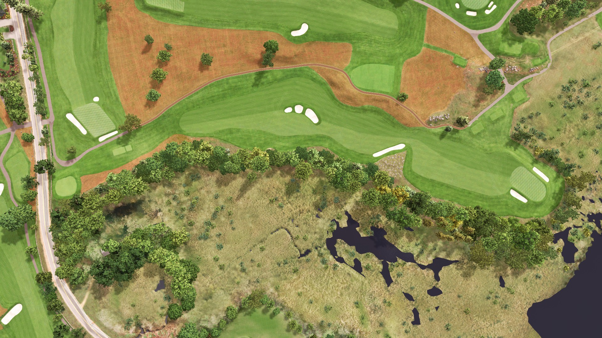 Hole 6 at Dedham Country & Polo Club