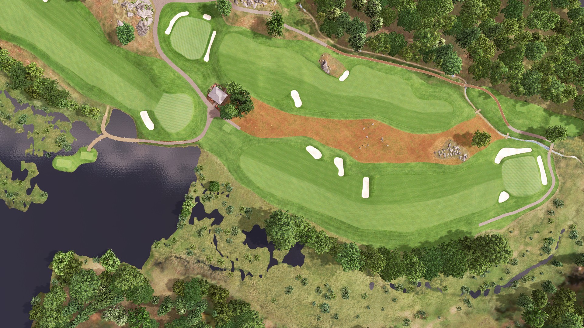 Hole 8 at Dedham Country & Polo Club