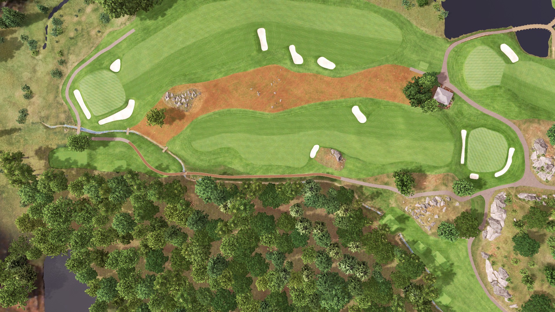 Hole 9 at Dedham Country & Polo Club