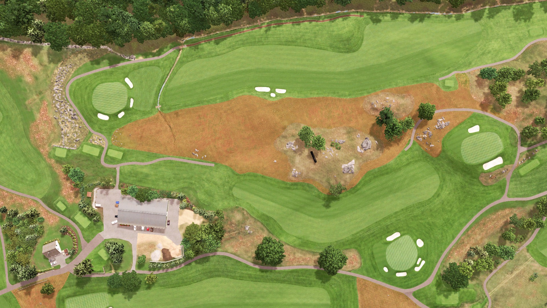 Hole 11 at Dedham Country & Polo Club