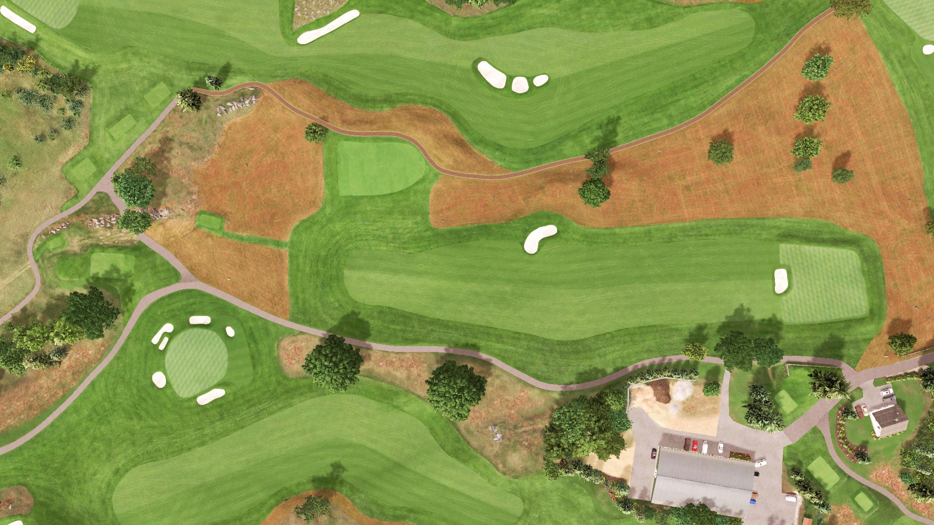 Hole 13 at Dedham Country & Polo Club
