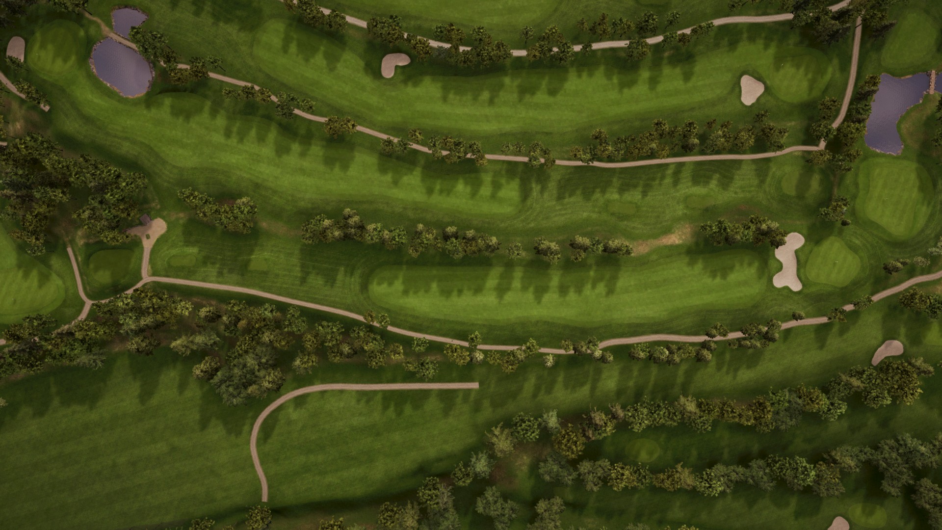 Hole 1 at Dolomiti Golf Club