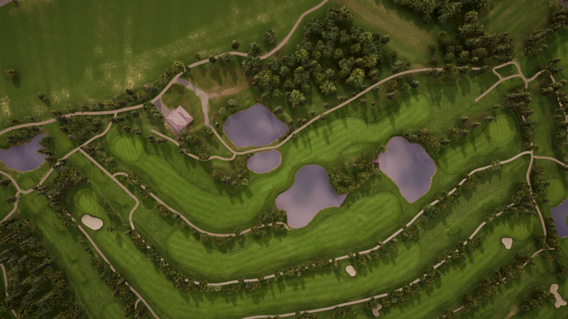 Hole 4 at Dolomiti Golf Club