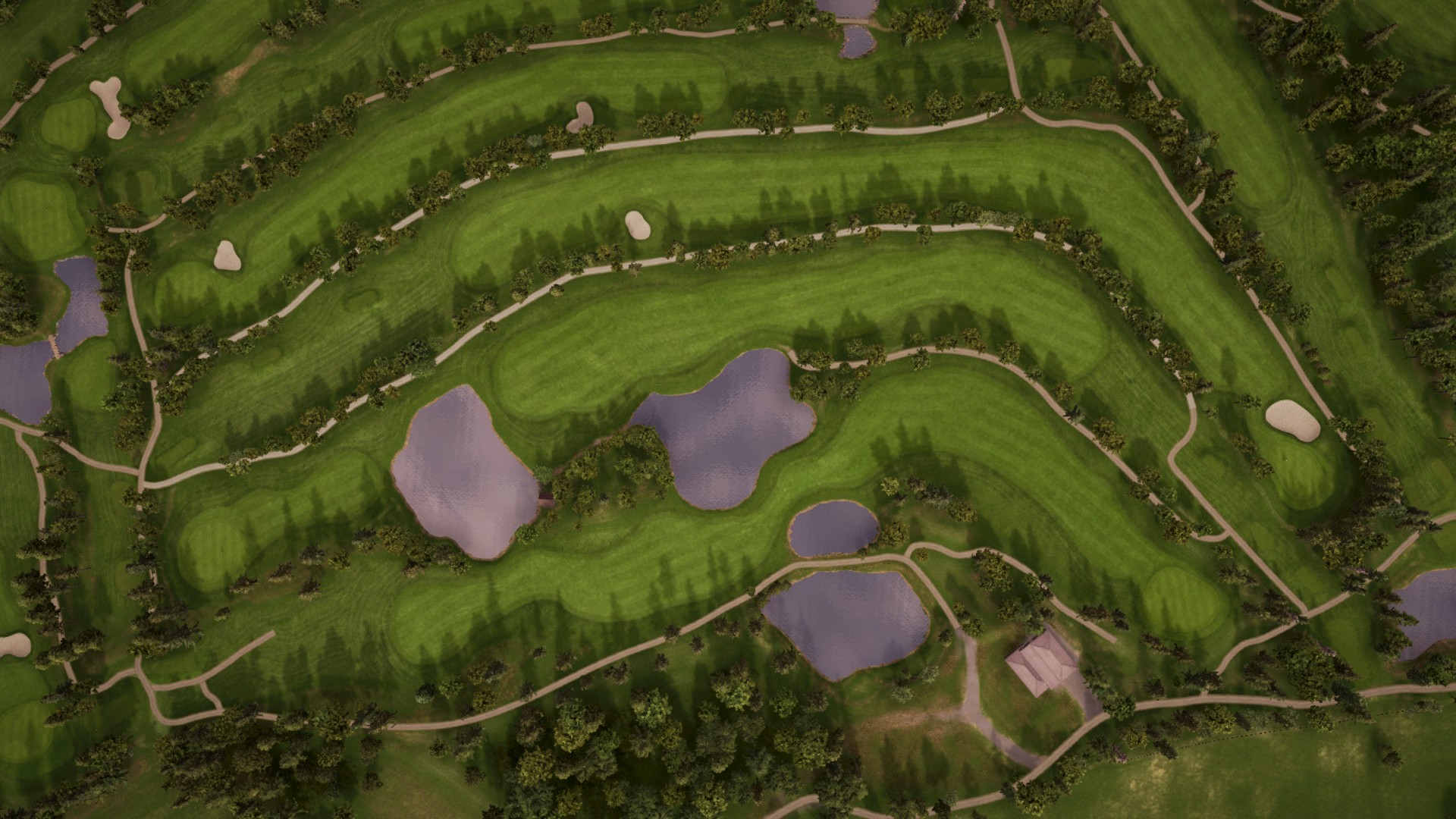 Hole 8 at Dolomiti Golf Club