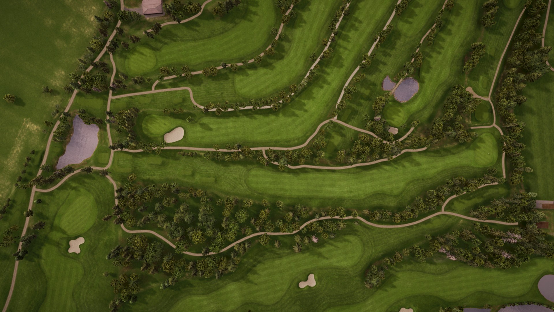 Hole 9 at Dolomiti Golf Club