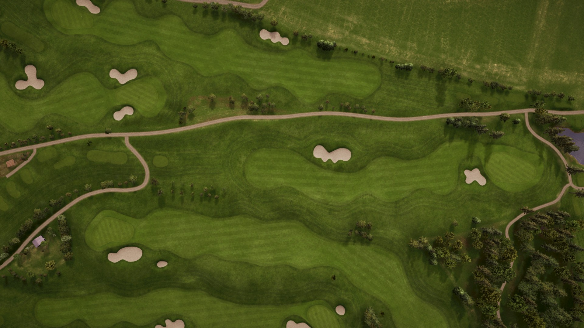 Hole 11 at Dolomiti Golf Club