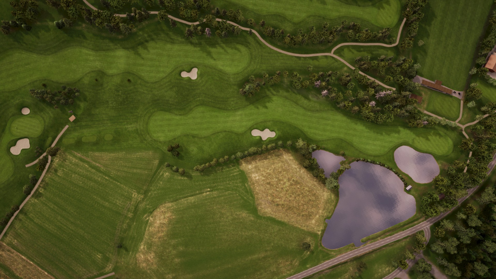 Hole 18 at Dolomiti Golf Club