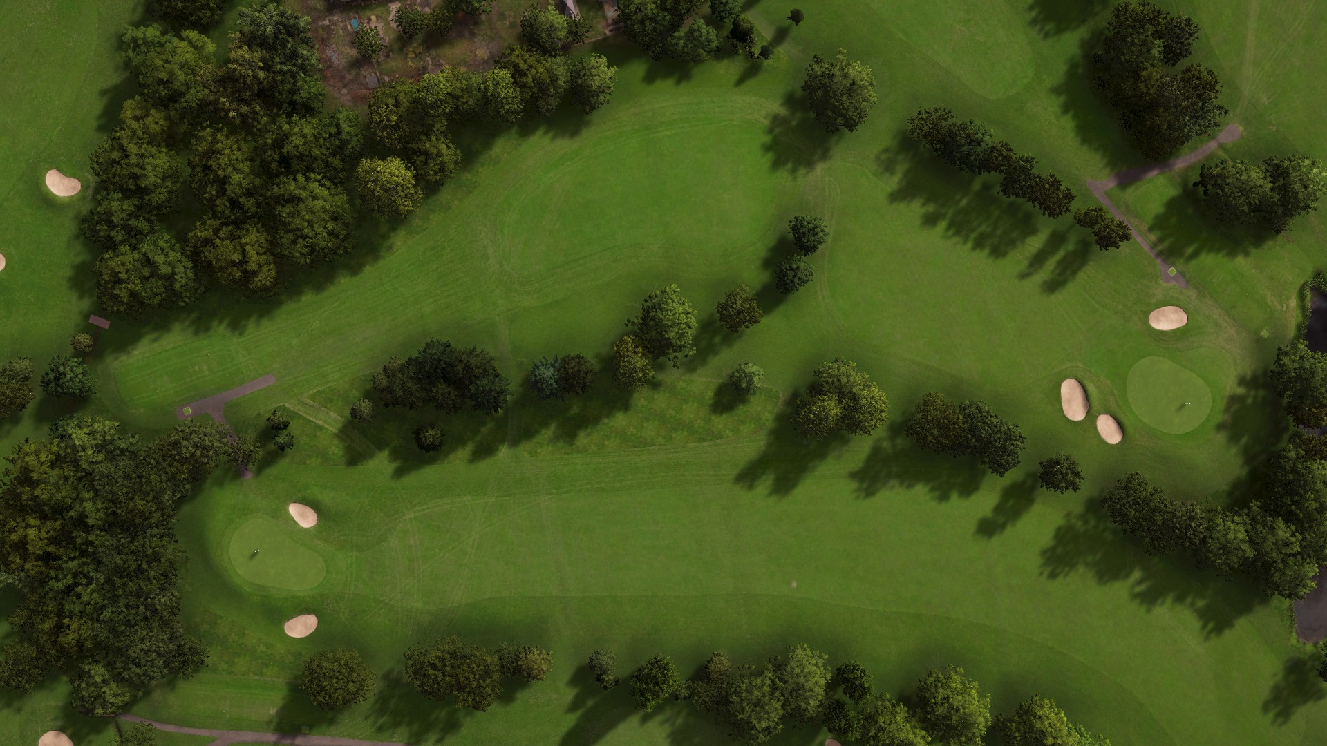 Hole 12 at Downshire Golf Complex