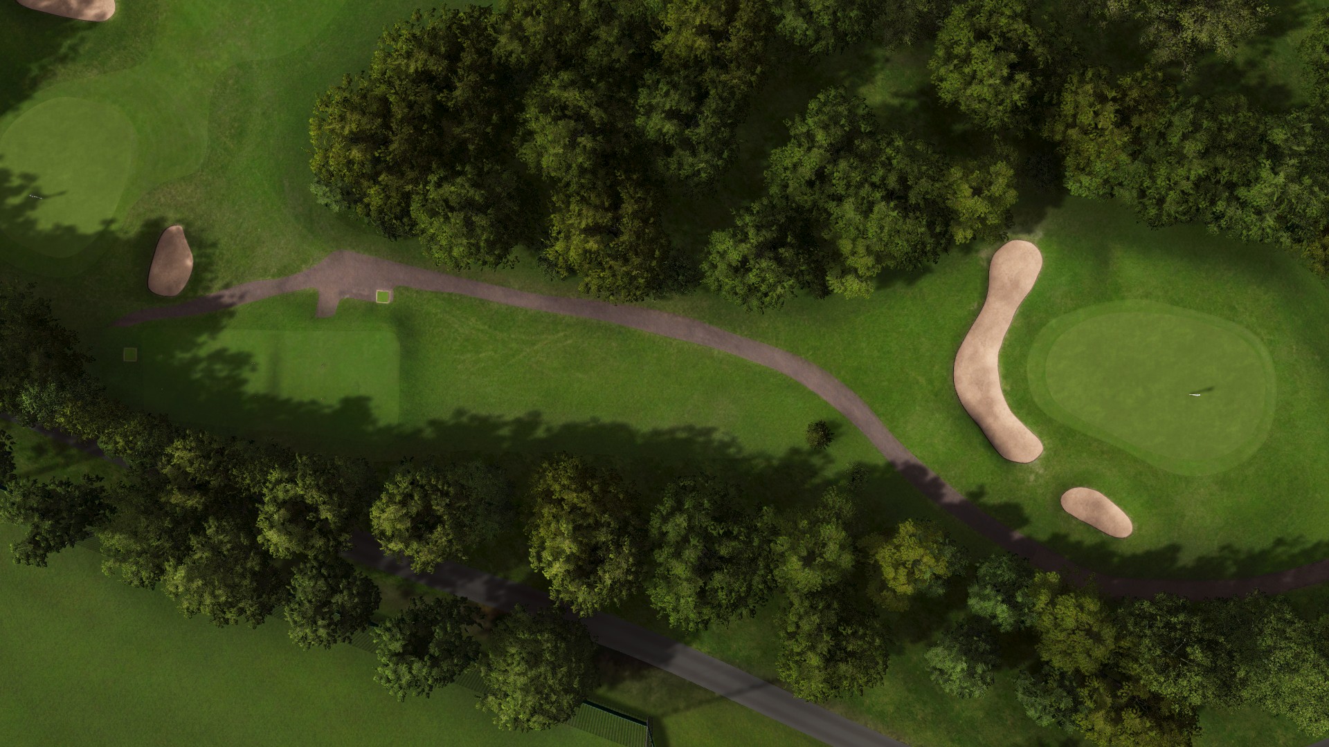 Hole 14 at Downshire Golf Complex