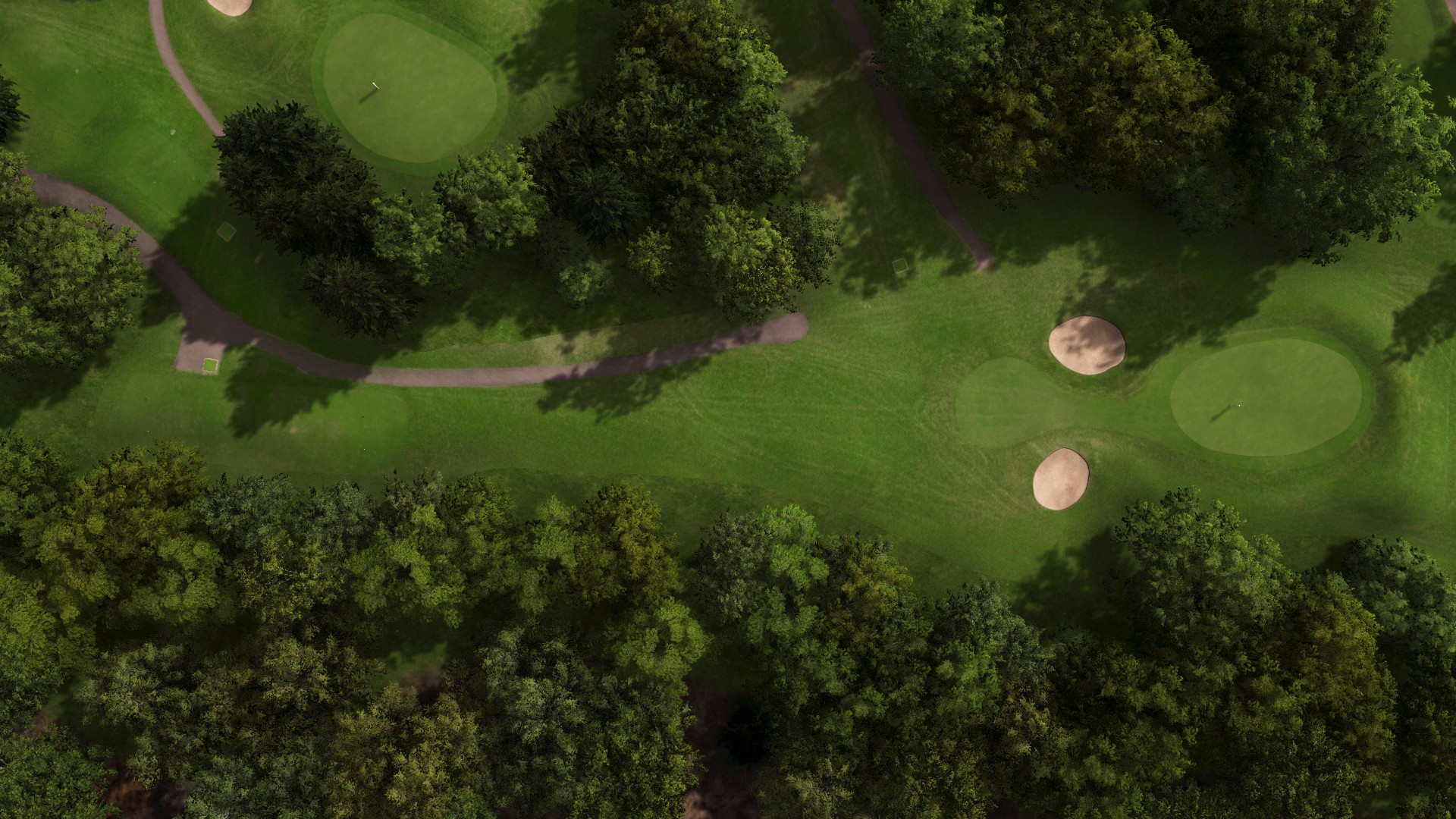 Hole 17 at Downshire Golf Complex