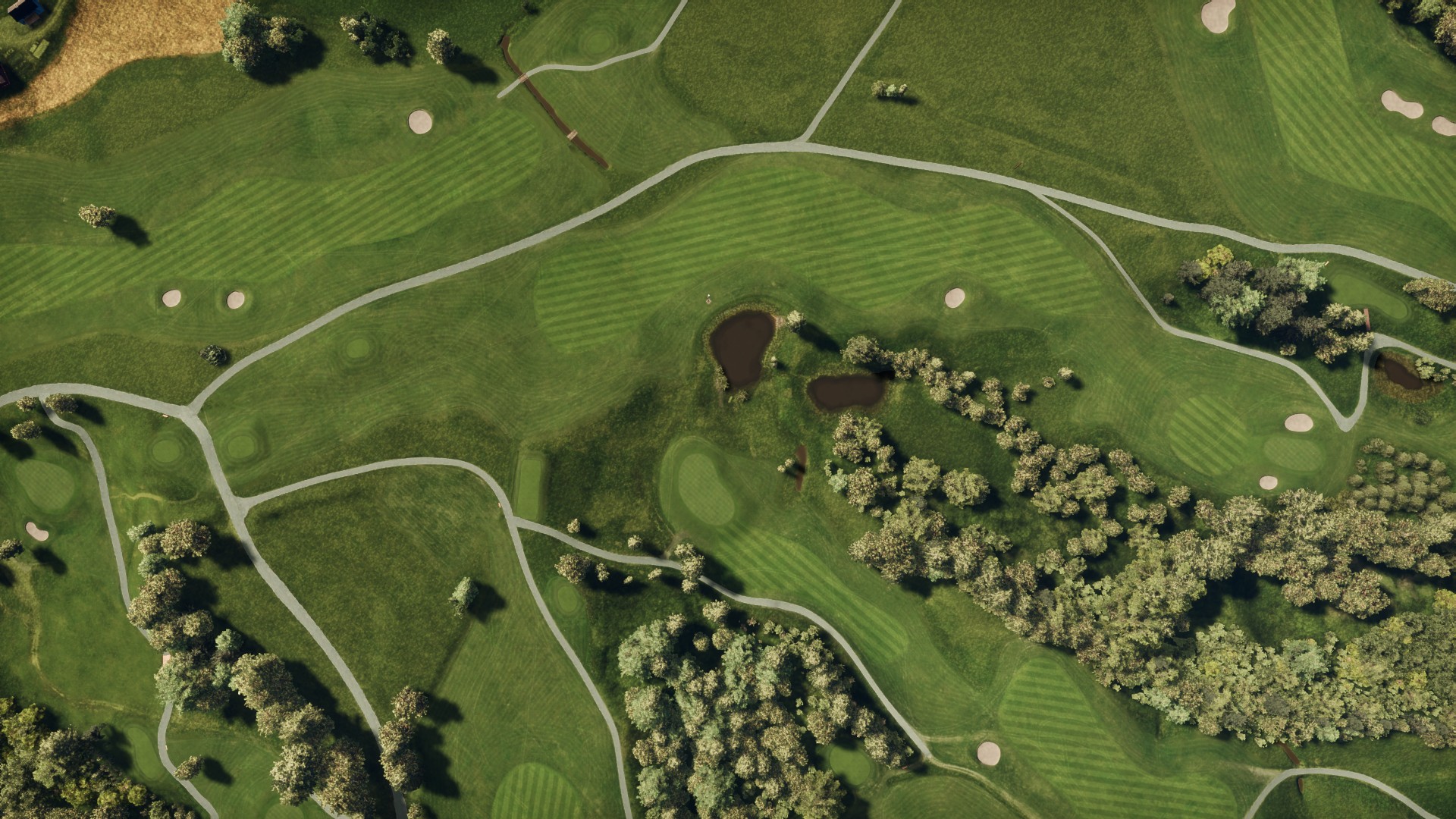 Hole 3 at Drammen GK
