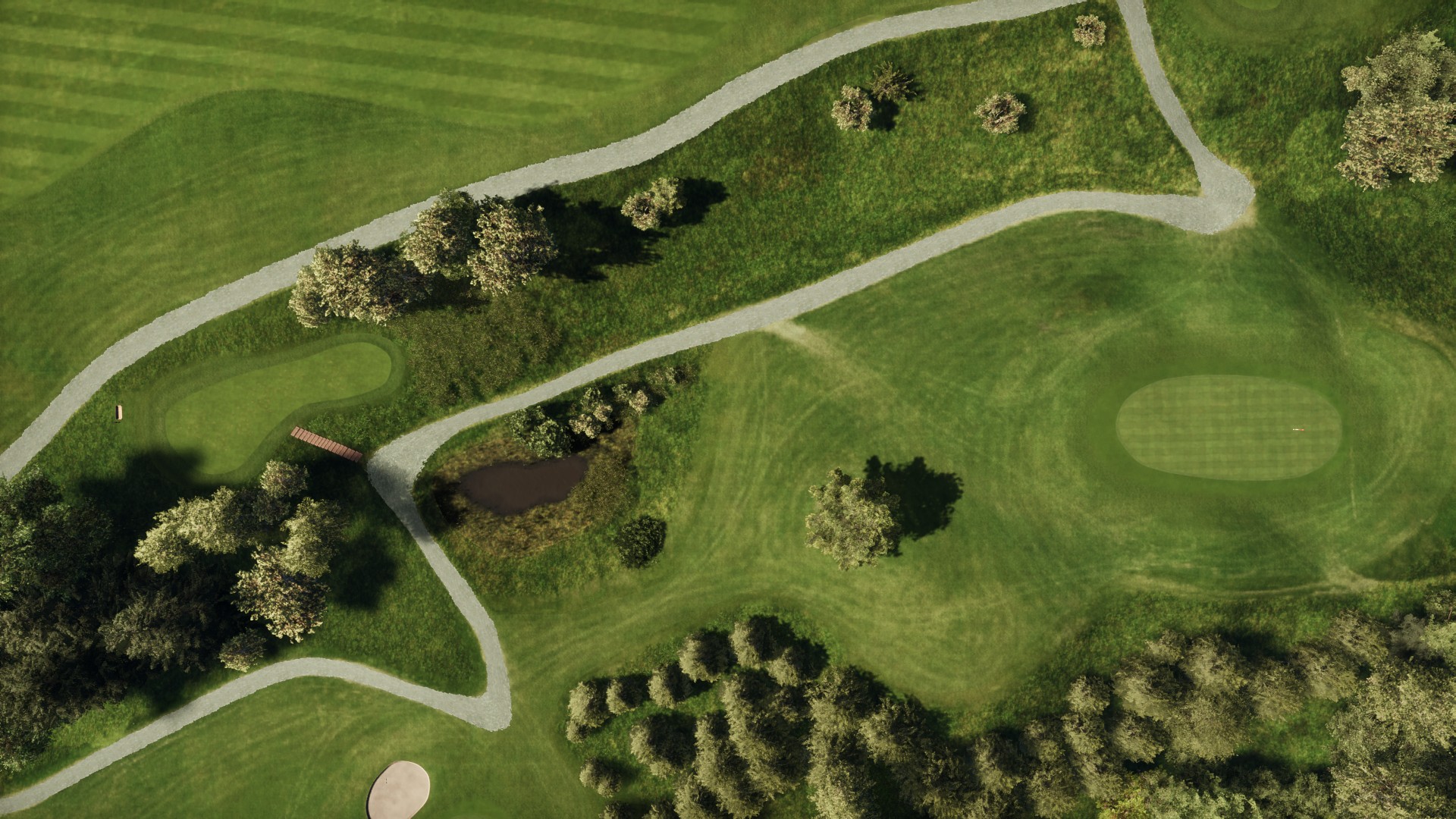 Hole 4 at Drammen GK