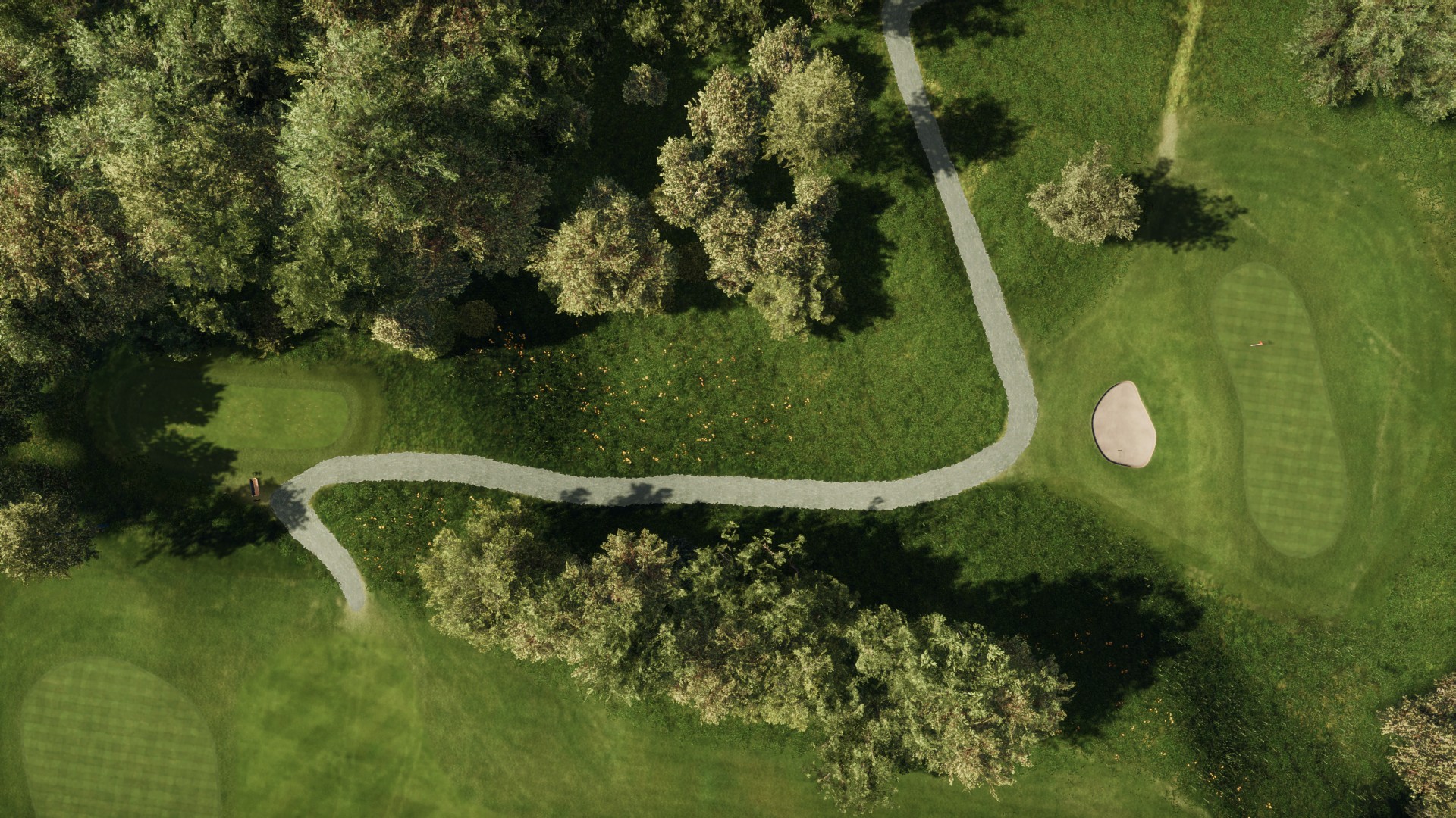 Hole 6 at Drammen GK