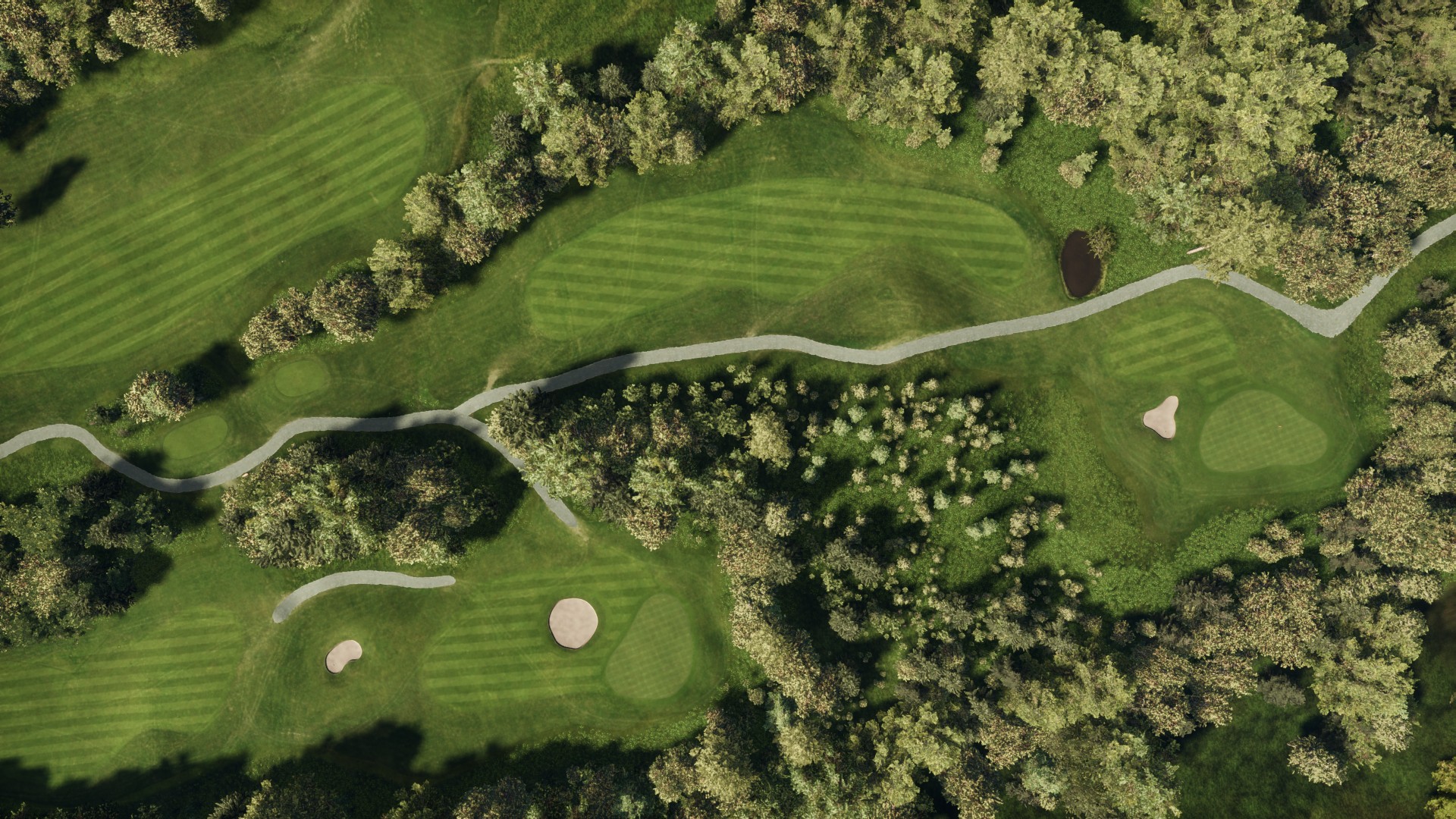 Hole 11 at Drammen GK