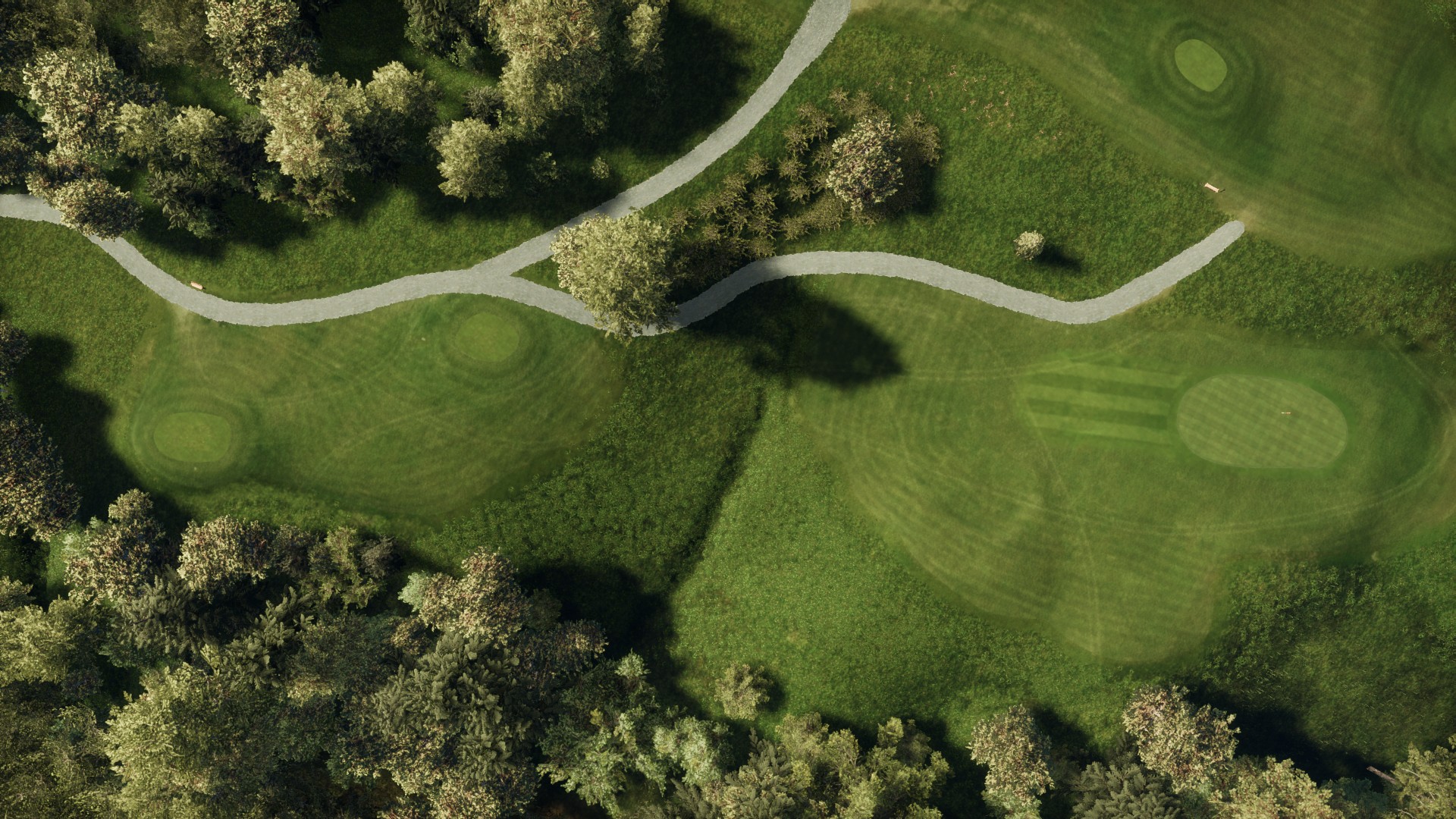 Hole 12 at Drammen GK