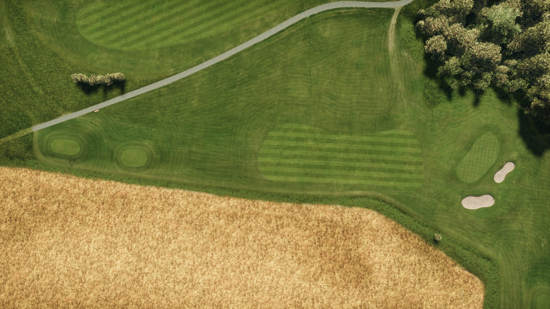 Hole 14 at Drammen GK