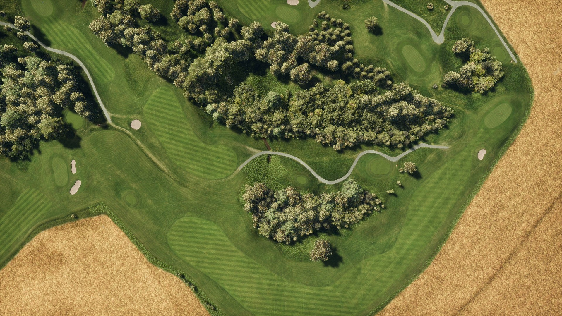 Hole 15 at Drammen GK