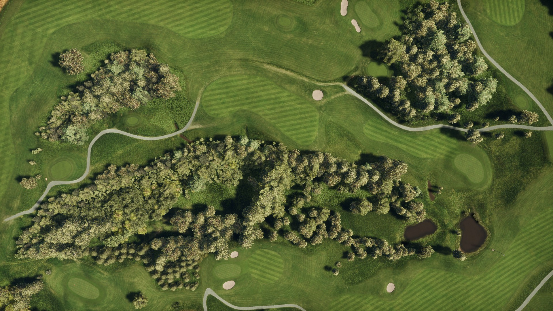 Hole 16 at Drammen GK