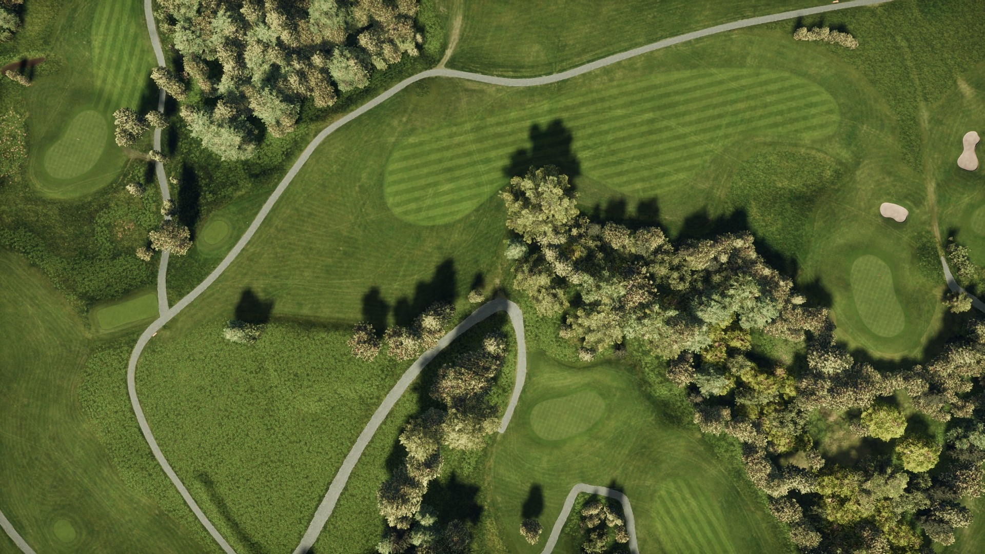 Hole 17 at Drammen GK