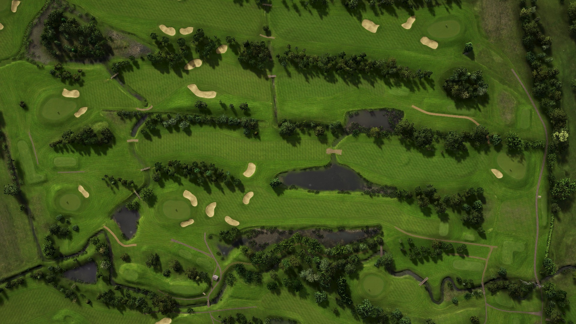 Hole 5 at Drayton Park Golf Club
