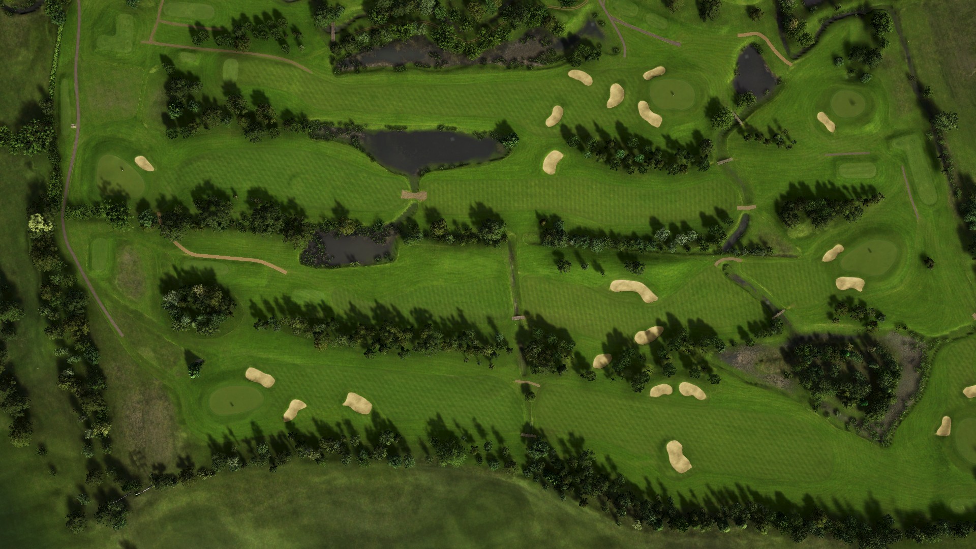 Hole 6 at Drayton Park Golf Club