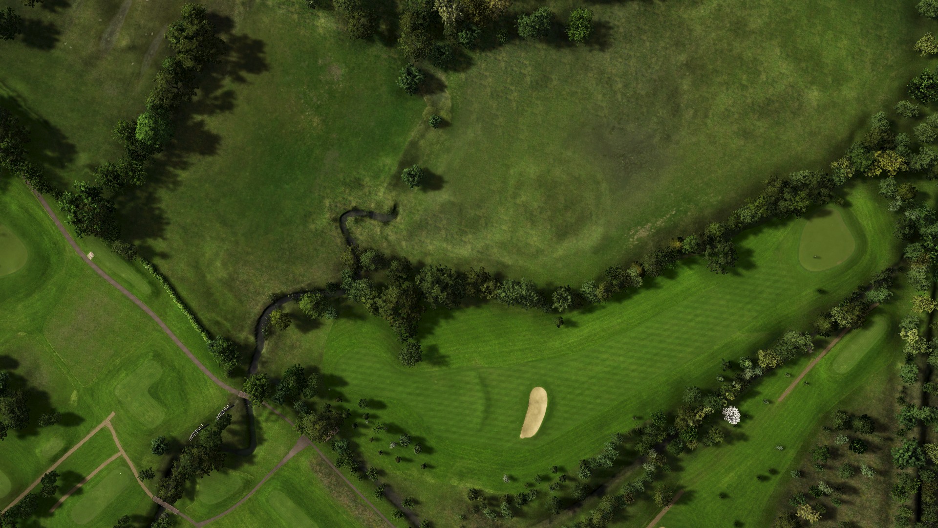Hole 9 at Drayton Park Golf Club
