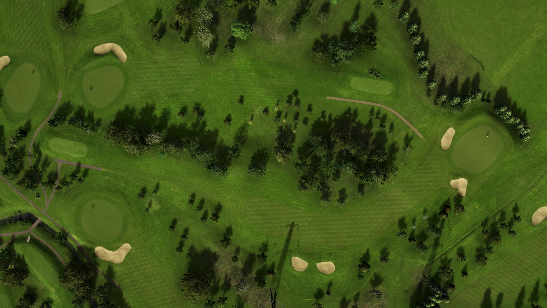 Hole 16 at Drayton Park Golf Club