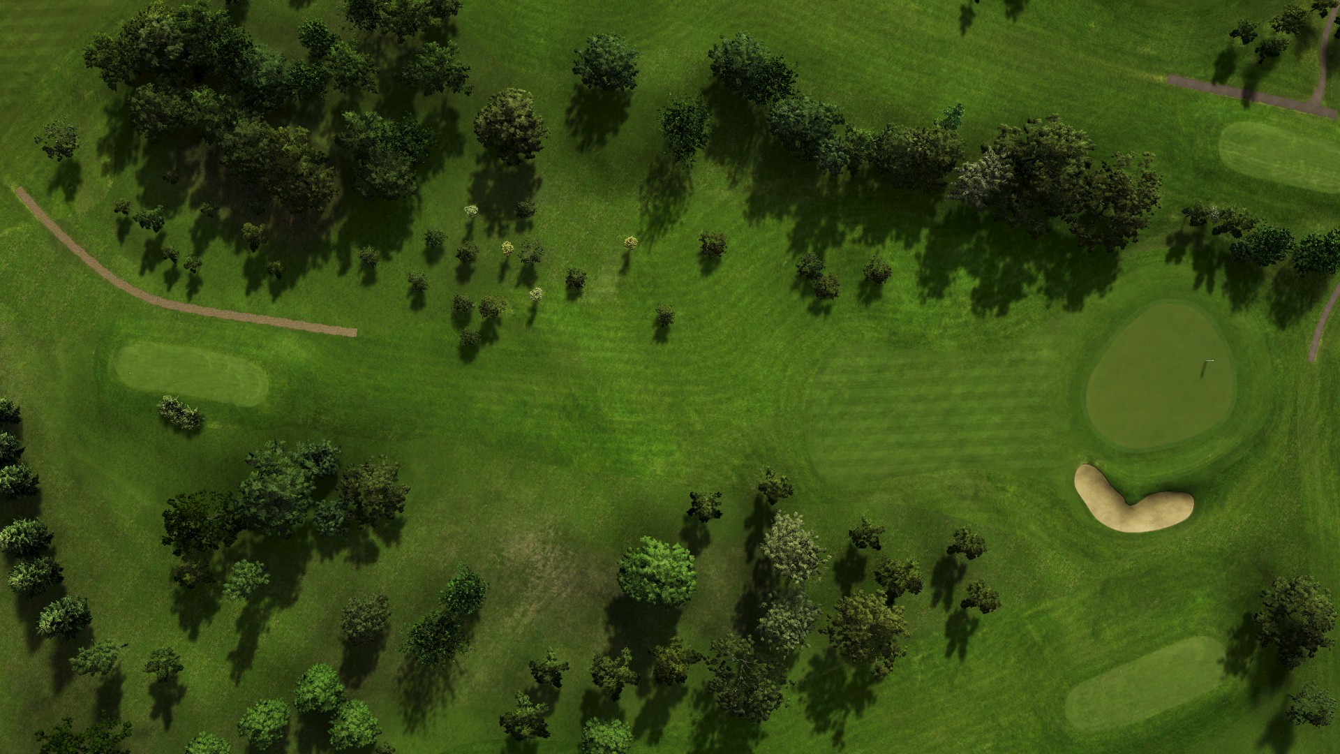Hole 17 at Drayton Park Golf Club
