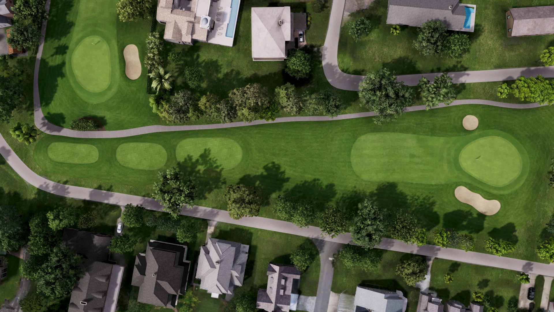 Hole 3 at Dubsdread Golf Course