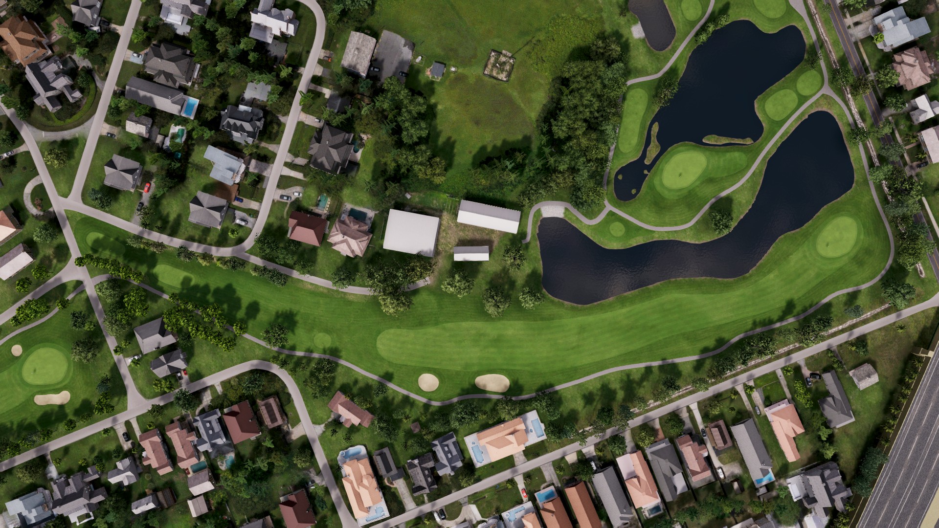Hole 4 at Dubsdread Golf Course