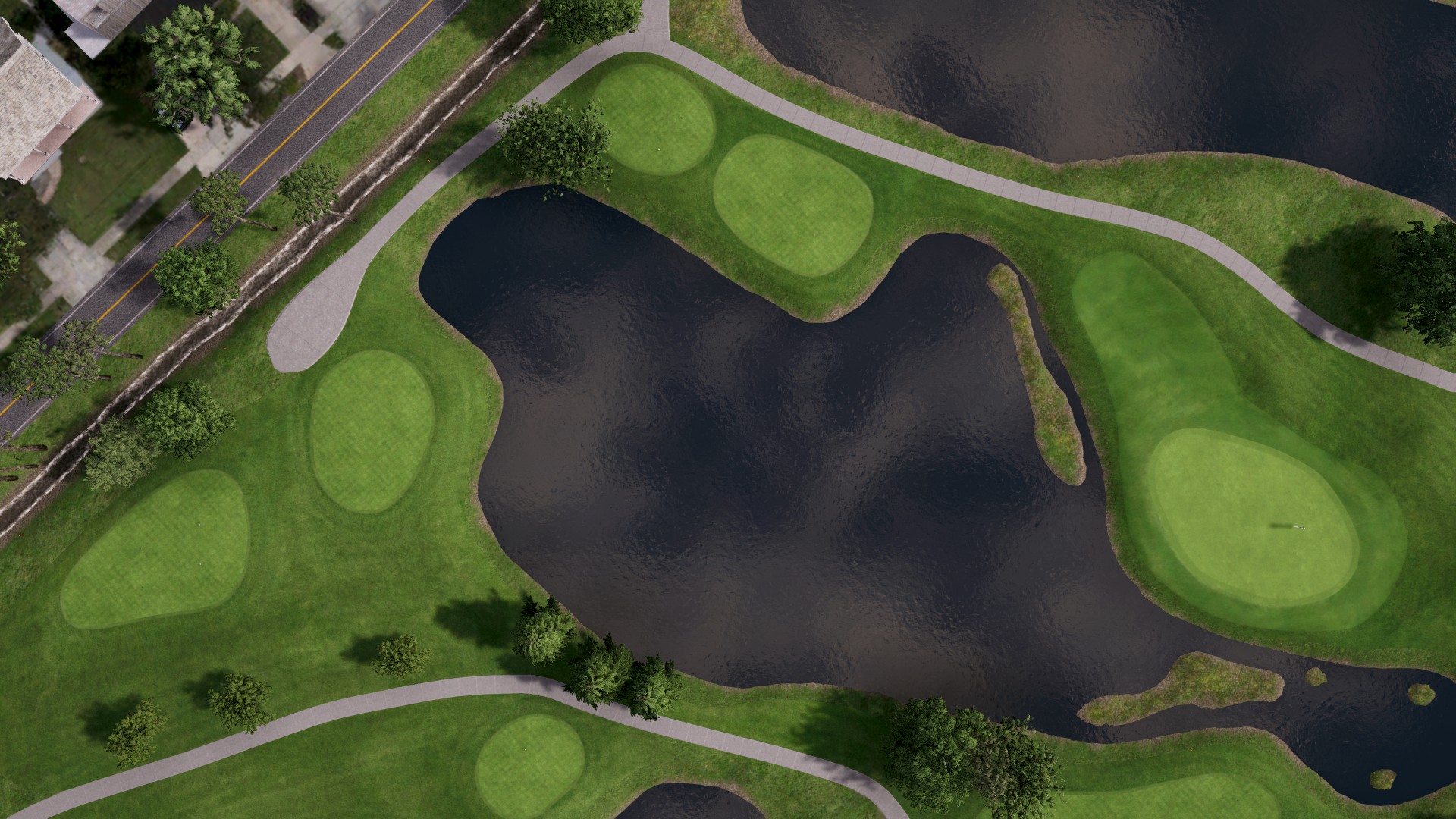 Hole 5 at Dubsdread Golf Course