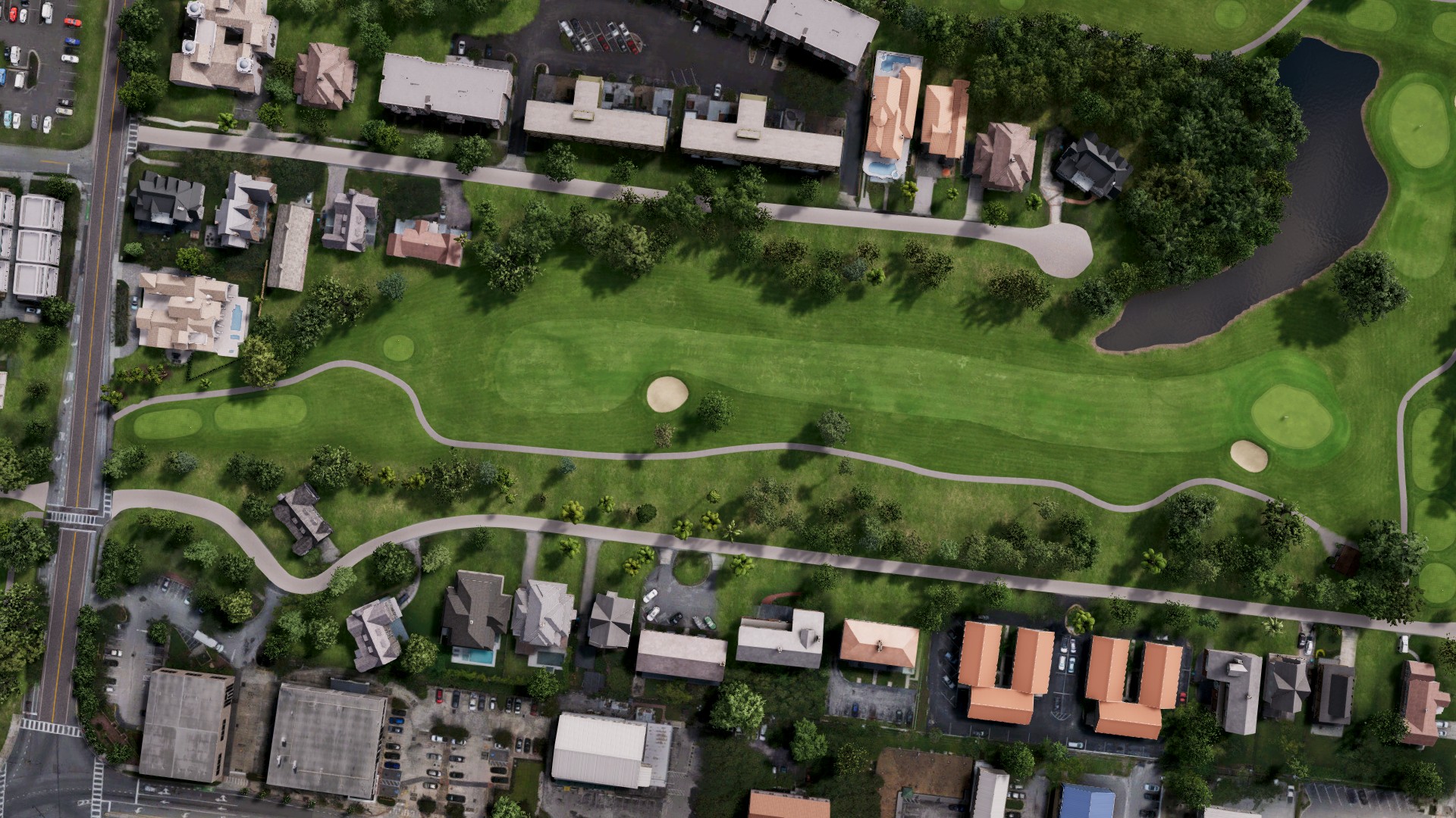 Hole 14 at Dubsdread Golf Course