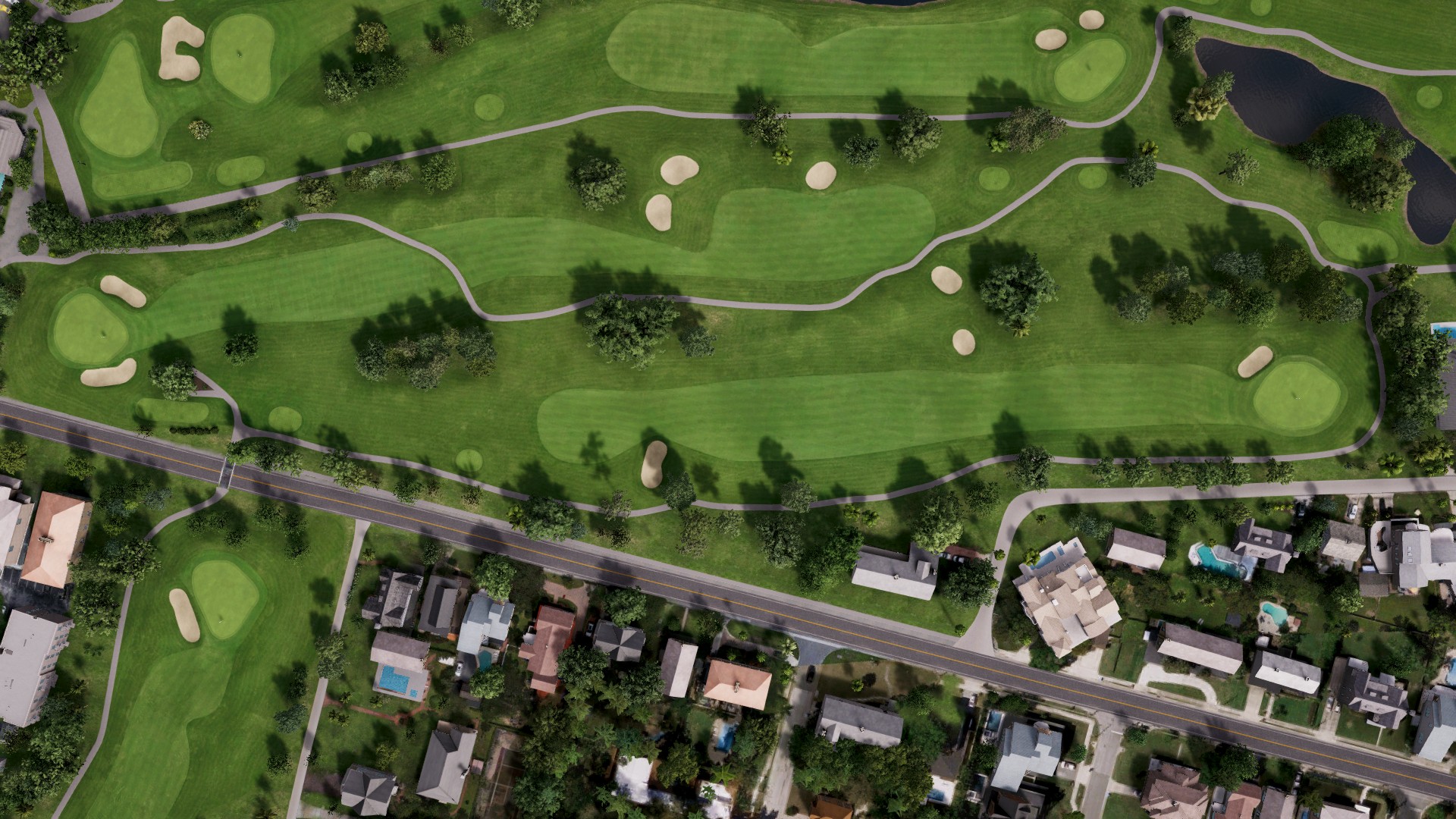 Hole 17 at Dubsdread Golf Course
