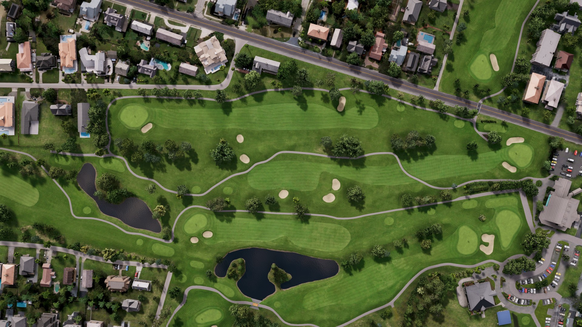 Hole 18 at Dubsdread Golf Course