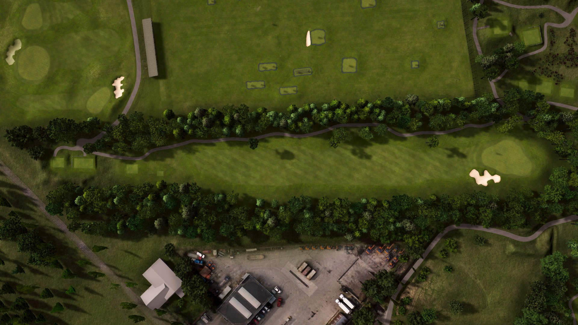 Hole 1 at The Duke Club