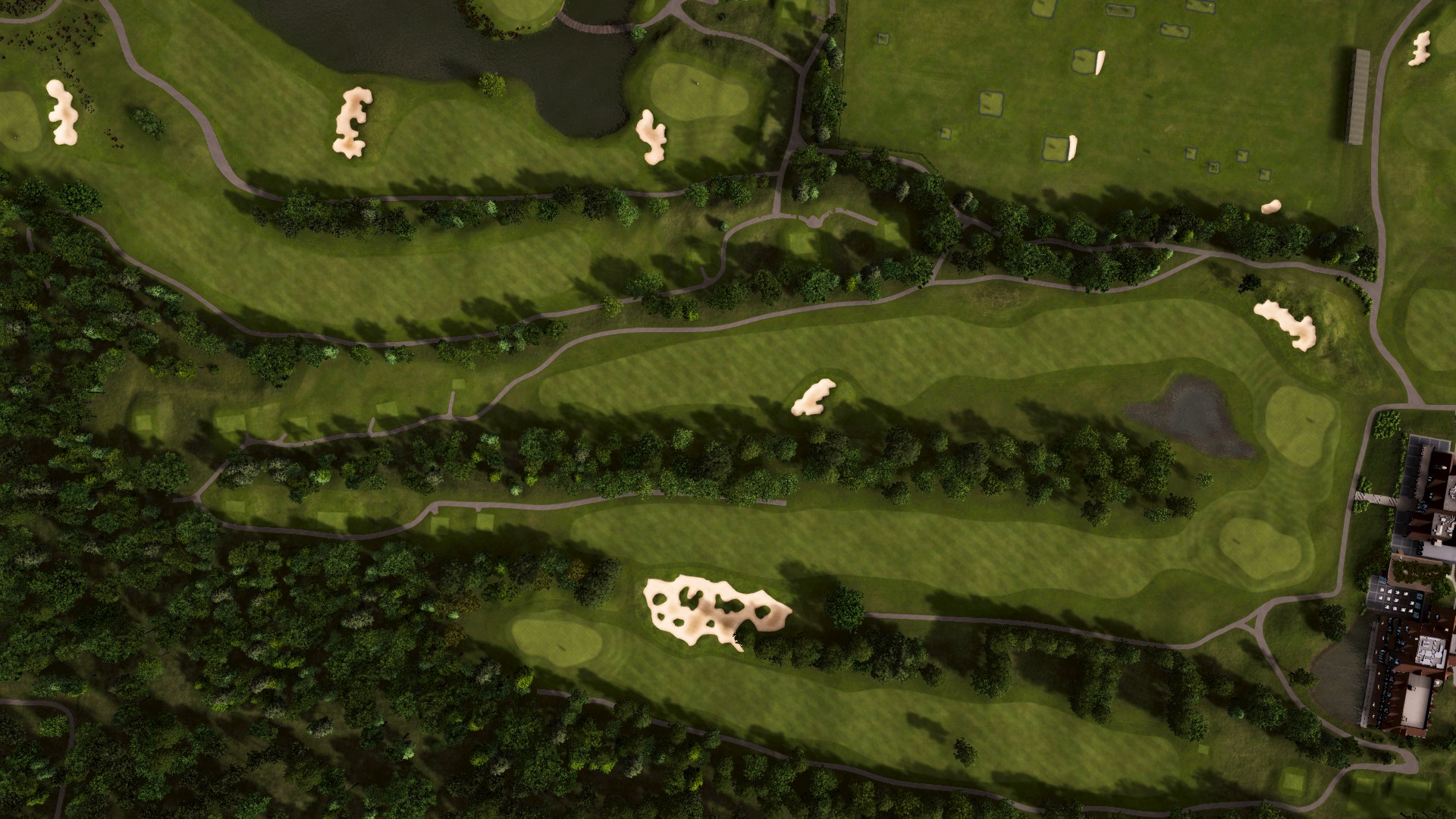 Hole 18 at The Duke Club