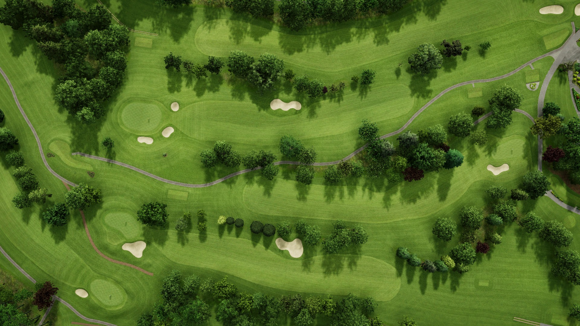 Hole 2 at Dundrum Golf Club