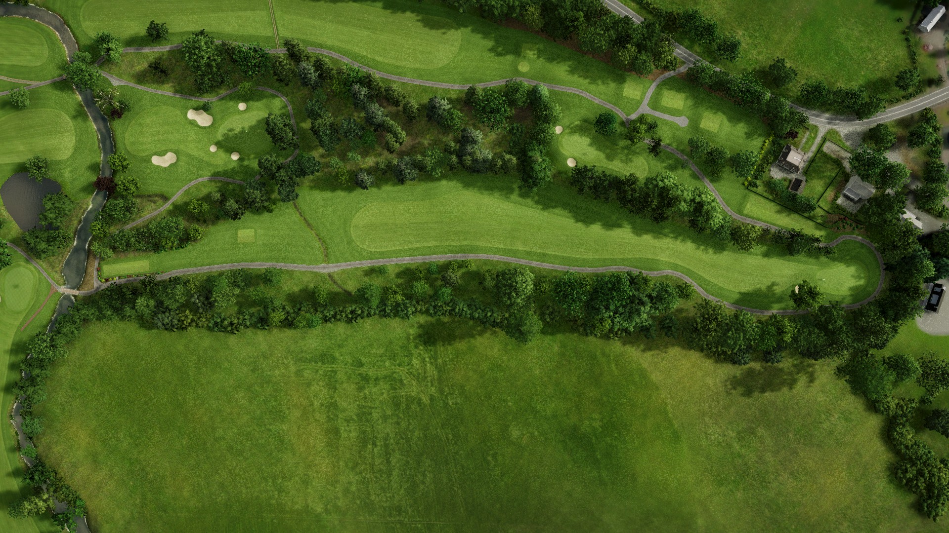 Hole 11 at Dundrum Golf Club