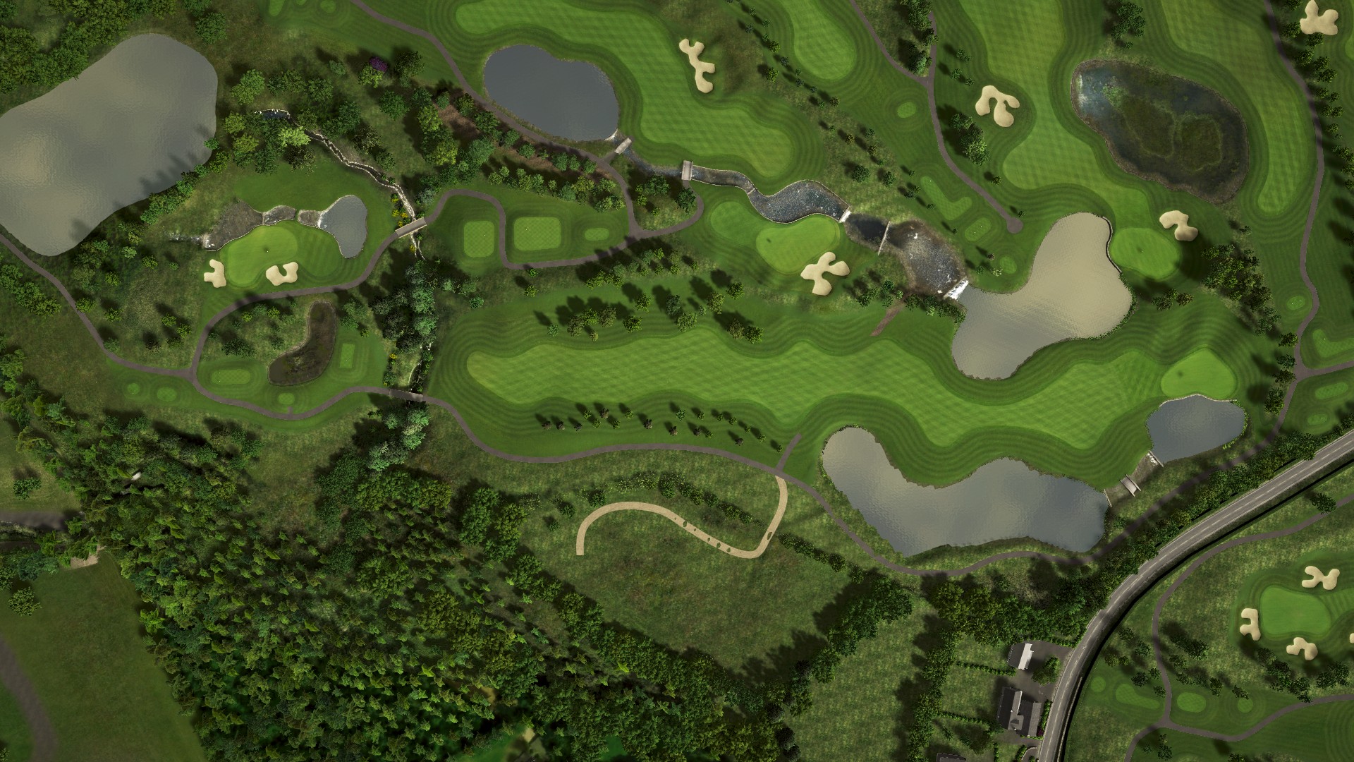 Hole 17 at Dun Laoghaire Golf Club (Upper/Middle)