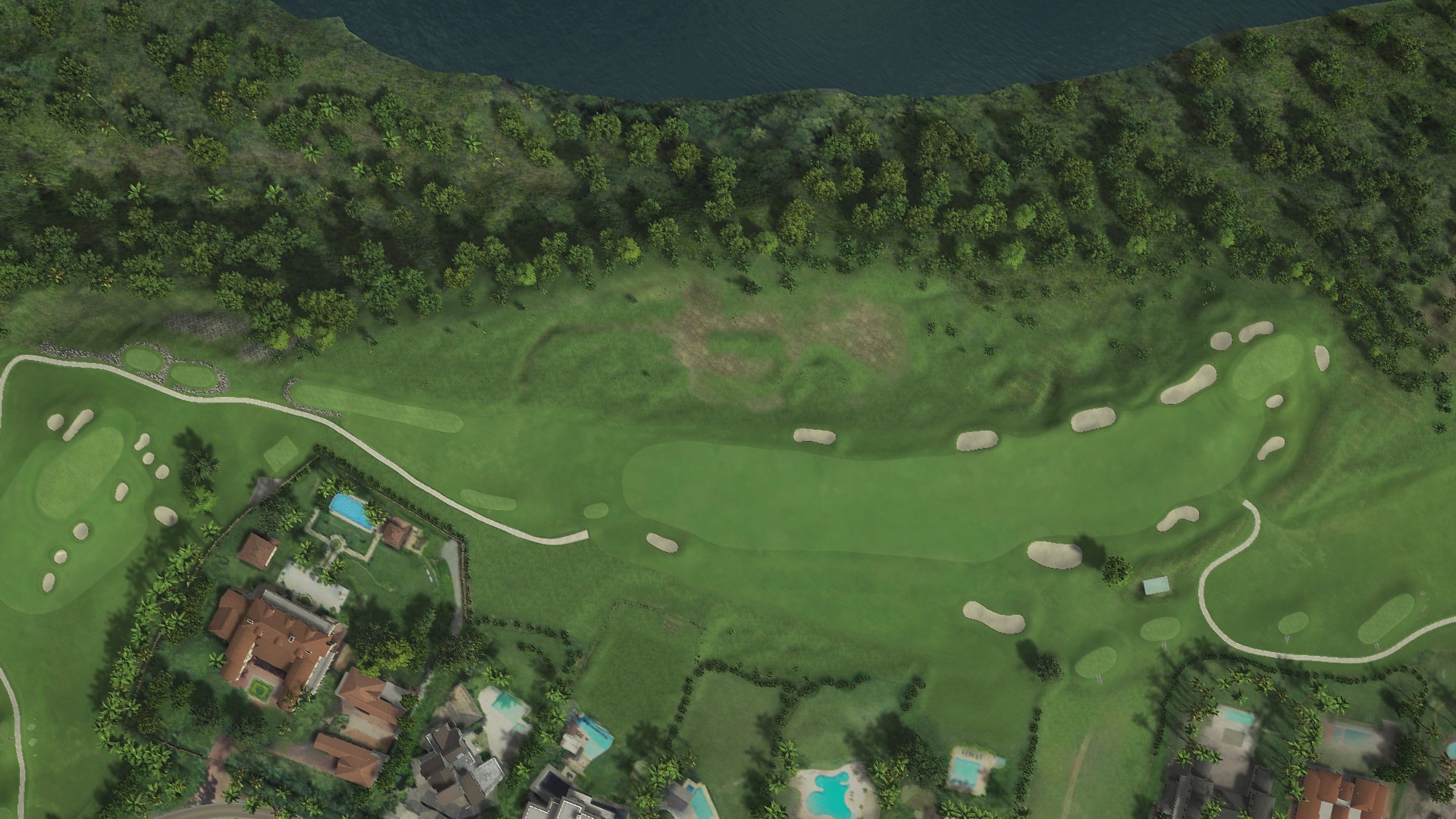 Hole 4 at Dye Fore Golf Course, Marina & Chavon
