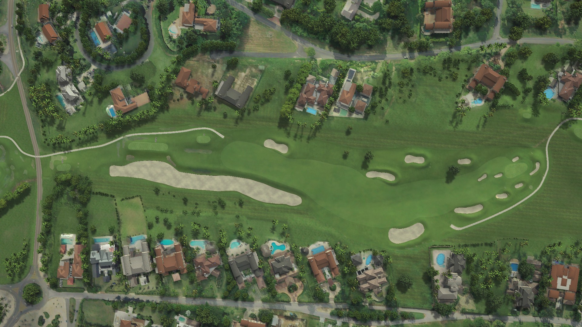 Hole 8 at Dye Fore Golf Course, Marina & Chavon