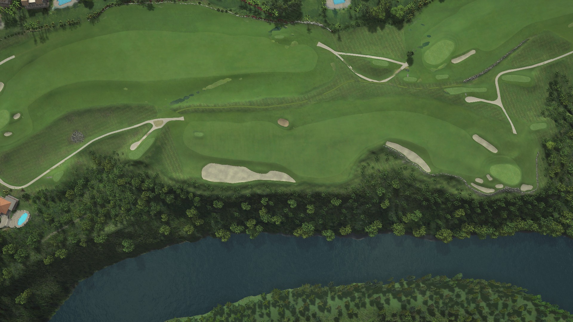 Hole 10 at Dye Fore Golf Course, Marina & Chavon