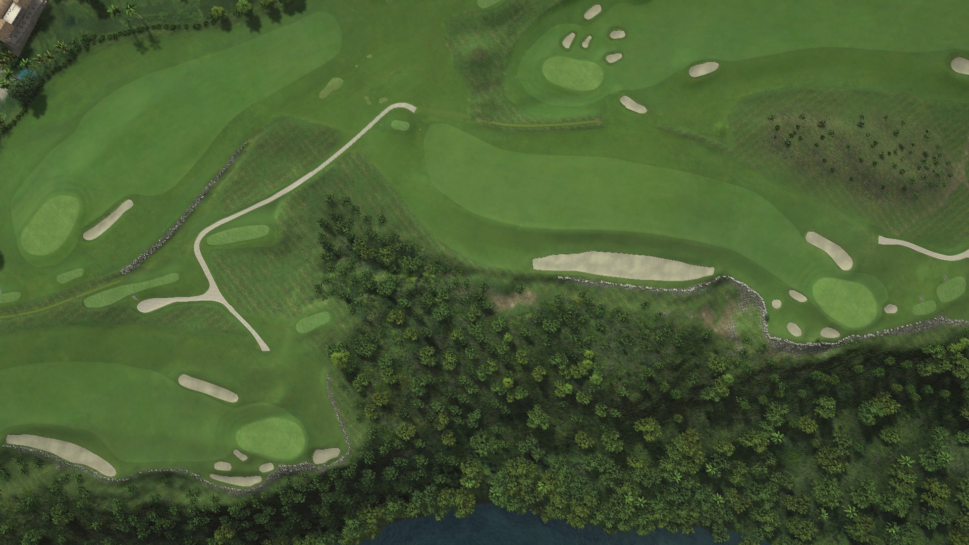 Hole 11 at Dye Fore Golf Course, Marina & Chavon