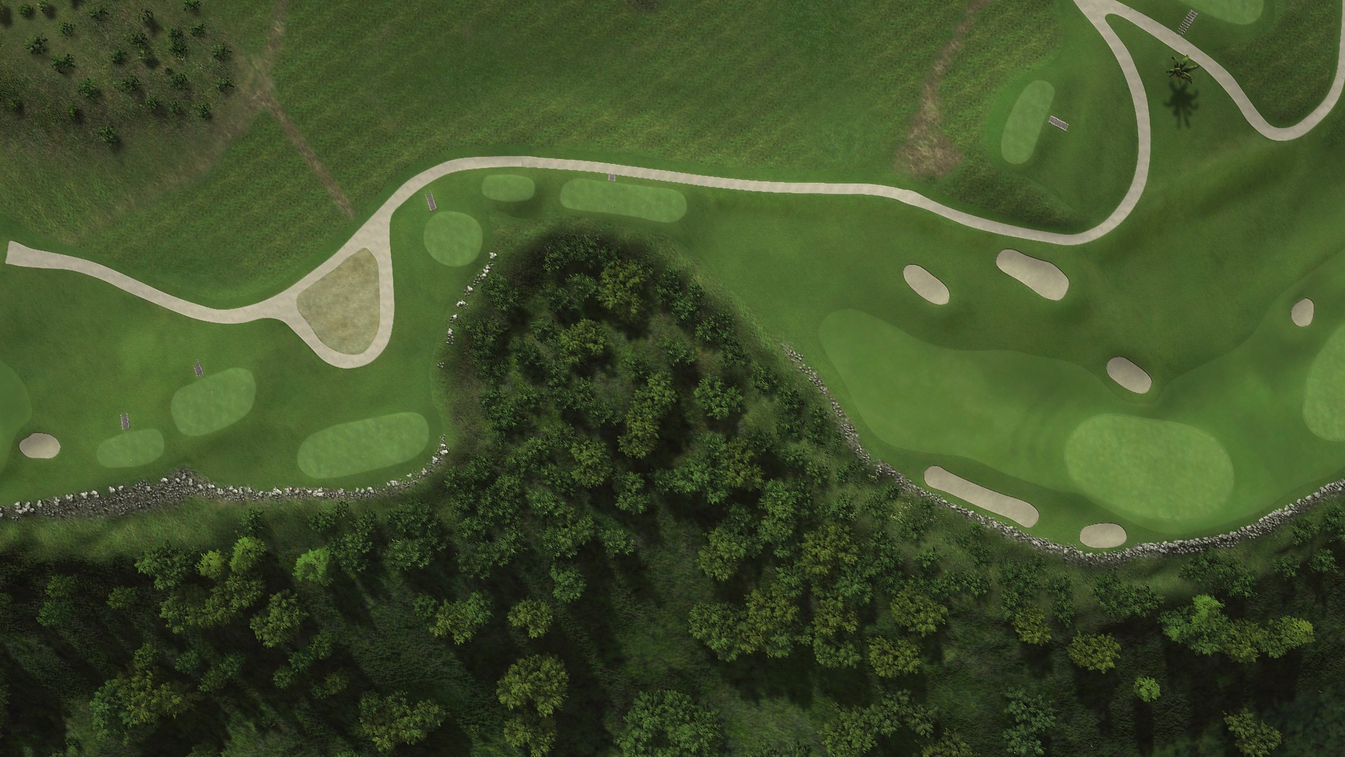 Hole 12 at Dye Fore Golf Course, Marina & Chavon