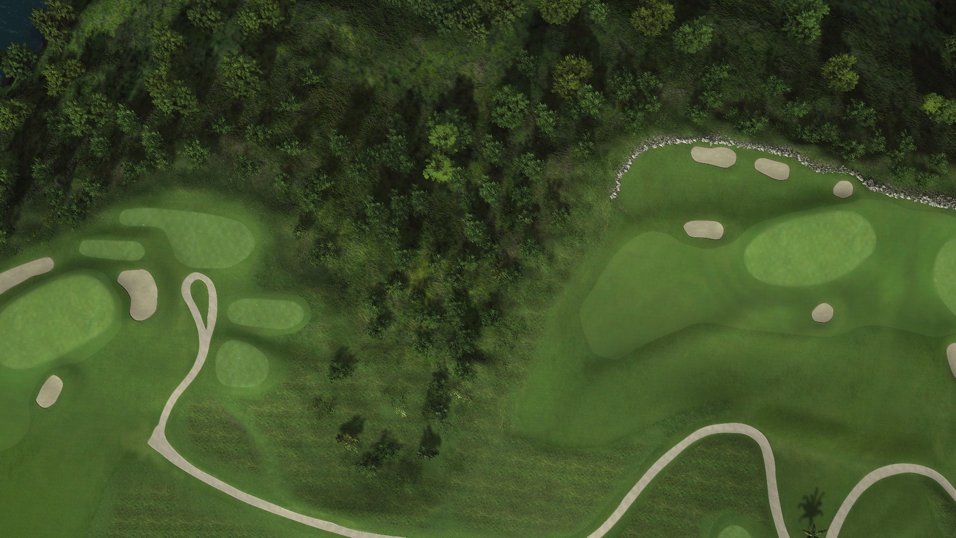 Hole 15 at Dye Fore Golf Course, Marina & Chavon