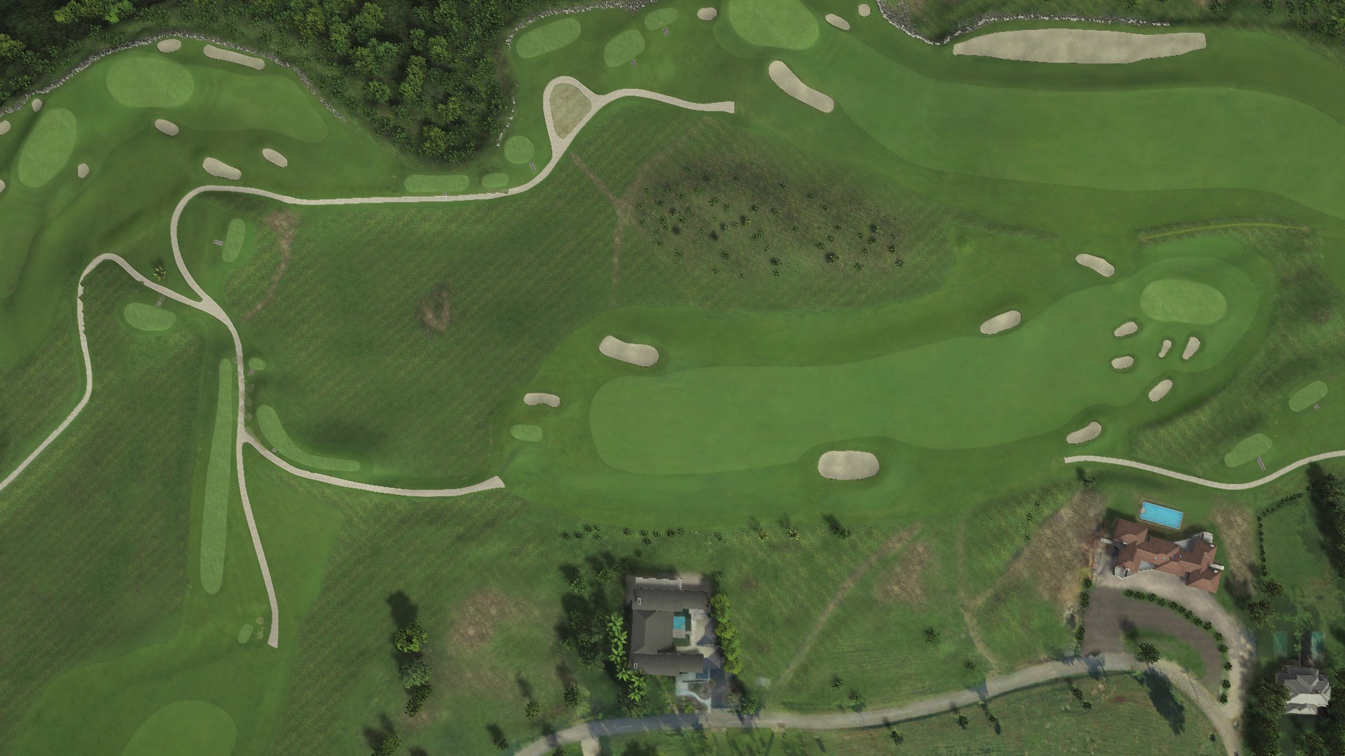 Hole 16 at Dye Fore Golf Course, Marina & Chavon