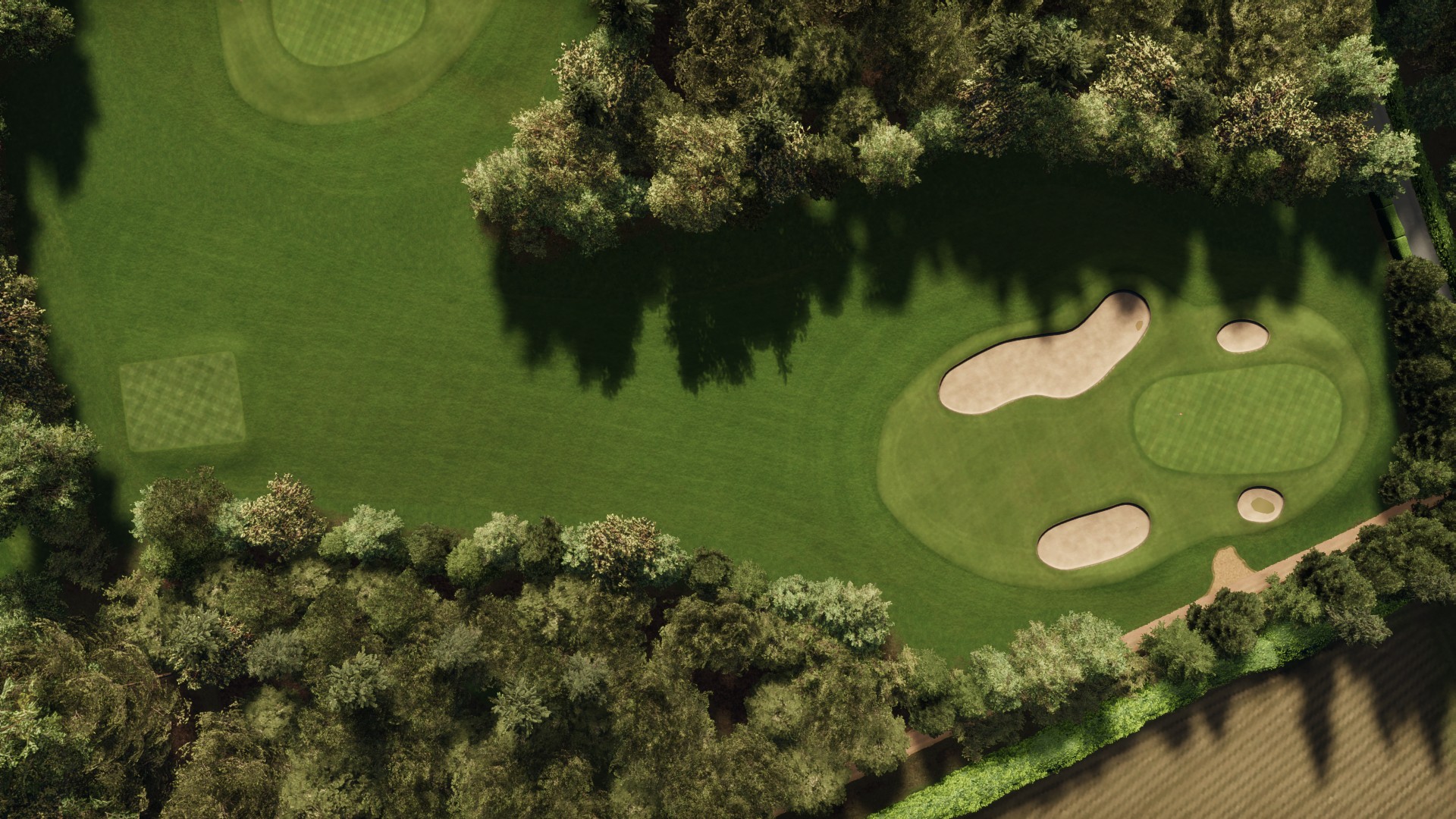 Hole 2 at Eden Golf Club